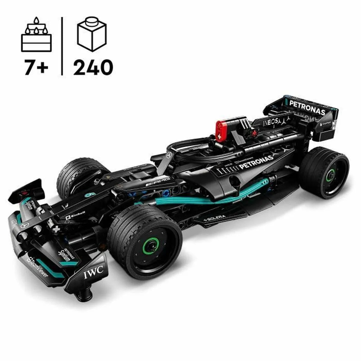 Stavebná Hra Lego 42165 Mercedes - Amg F1 W14 Pull Back