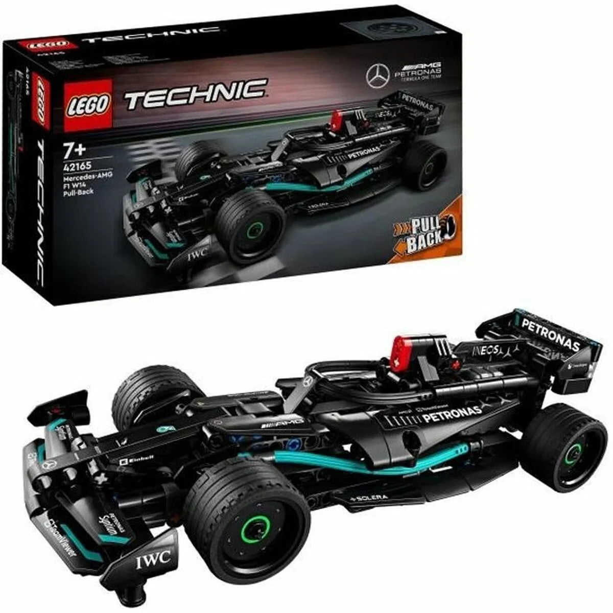 Stavebná Hra Lego 42165 Mercedes - Amg F1 W14 Pull Back