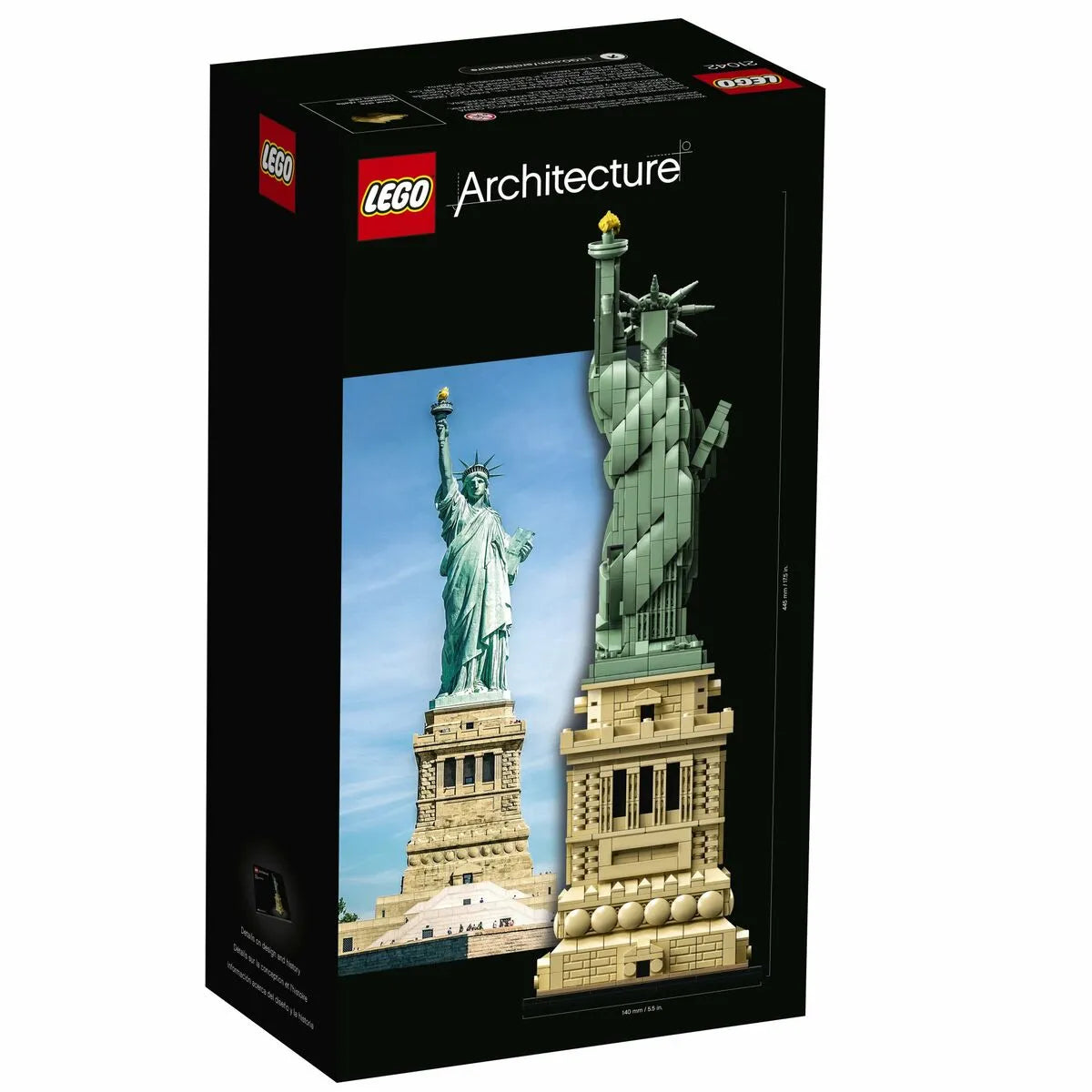 Stavebná Hra Lego Architecture 21042 The Statue Of Liberty - Hračky a Hry