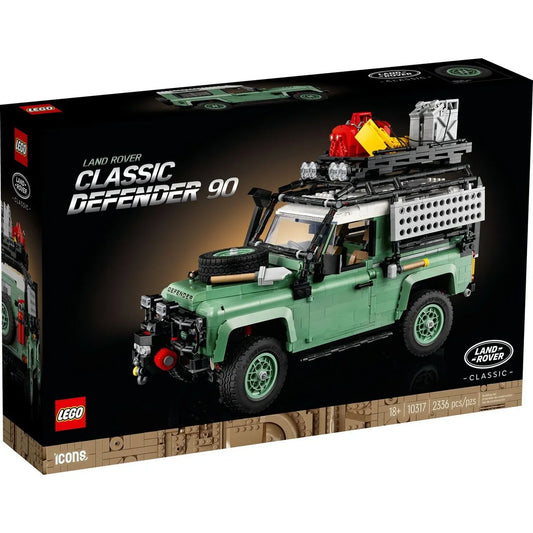 Stavebná Hra Lego Classic Defender 90 Land Rover 10317 2336 Kusy čierna