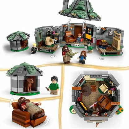 Stavebná Hra Lego Harry Potter 76428 Hagrid’s Cabin: An Unexpected Visit Viacfarebná