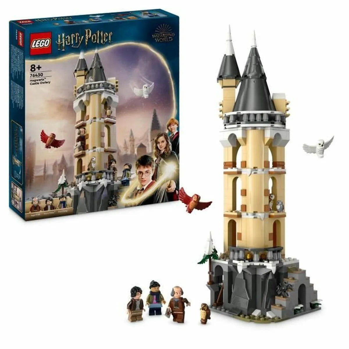 Stavebná Hra Lego Harry Potter 76430 Hogwarts Castle Aviary Viacfarebná