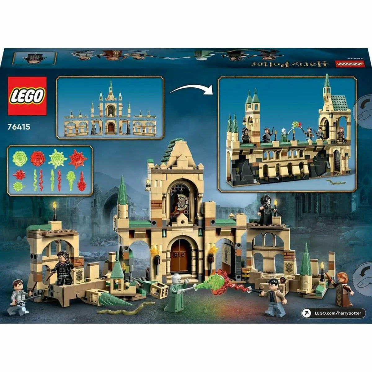 Stavebná Hra Lego Harry Potter The Battle Of Hogwarts - Hračky a Hry Bábiky Postavičky