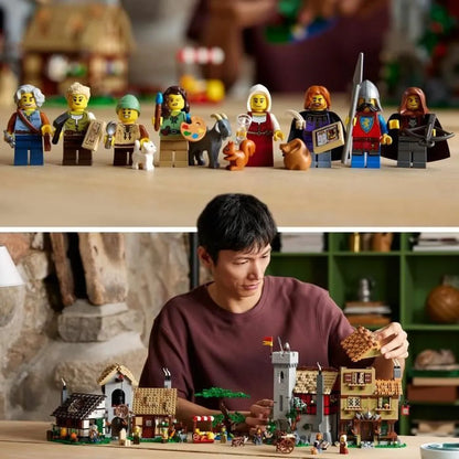 Stavebná Hra Lego Medieval Town Square