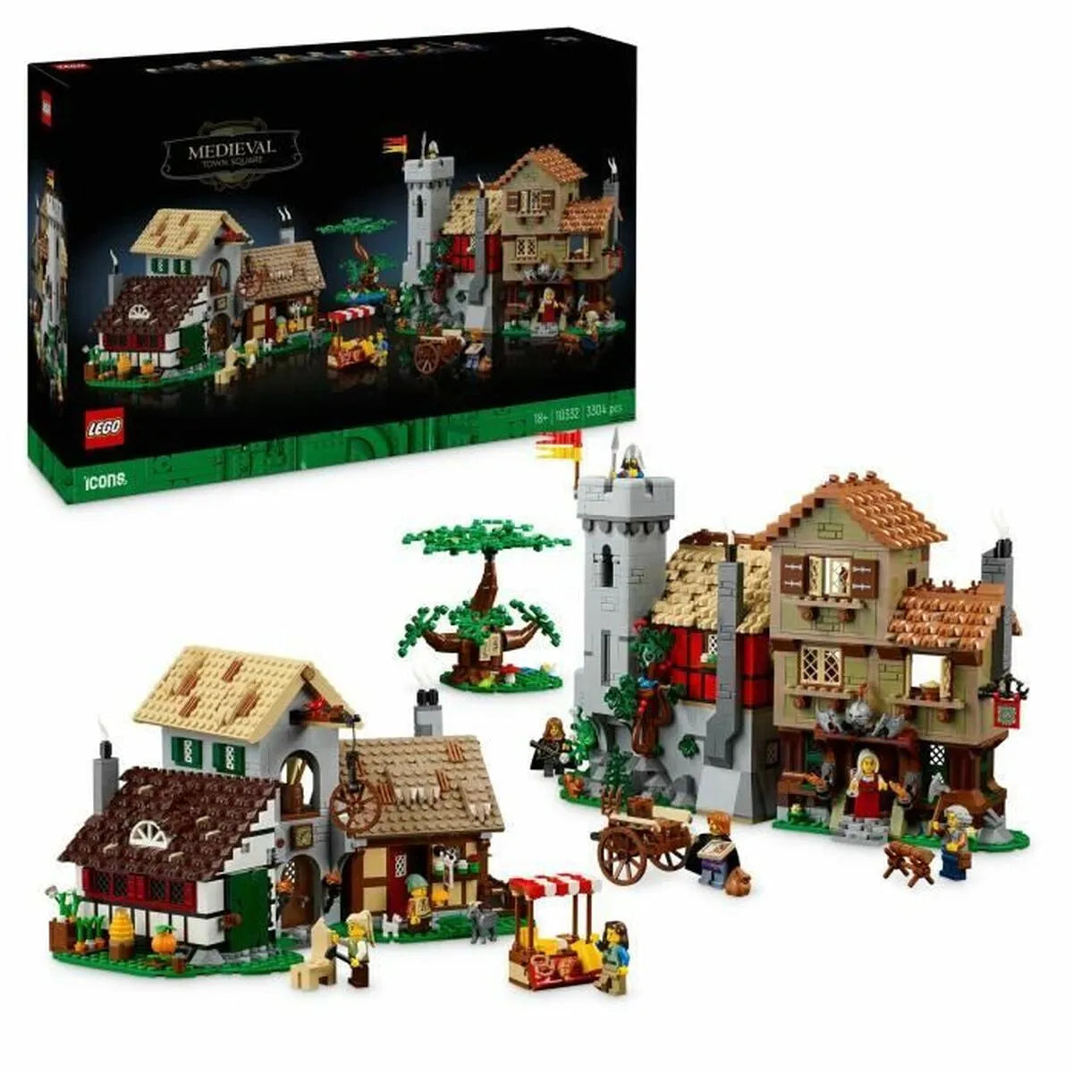 Stavebná Hra Lego Medieval Town Square