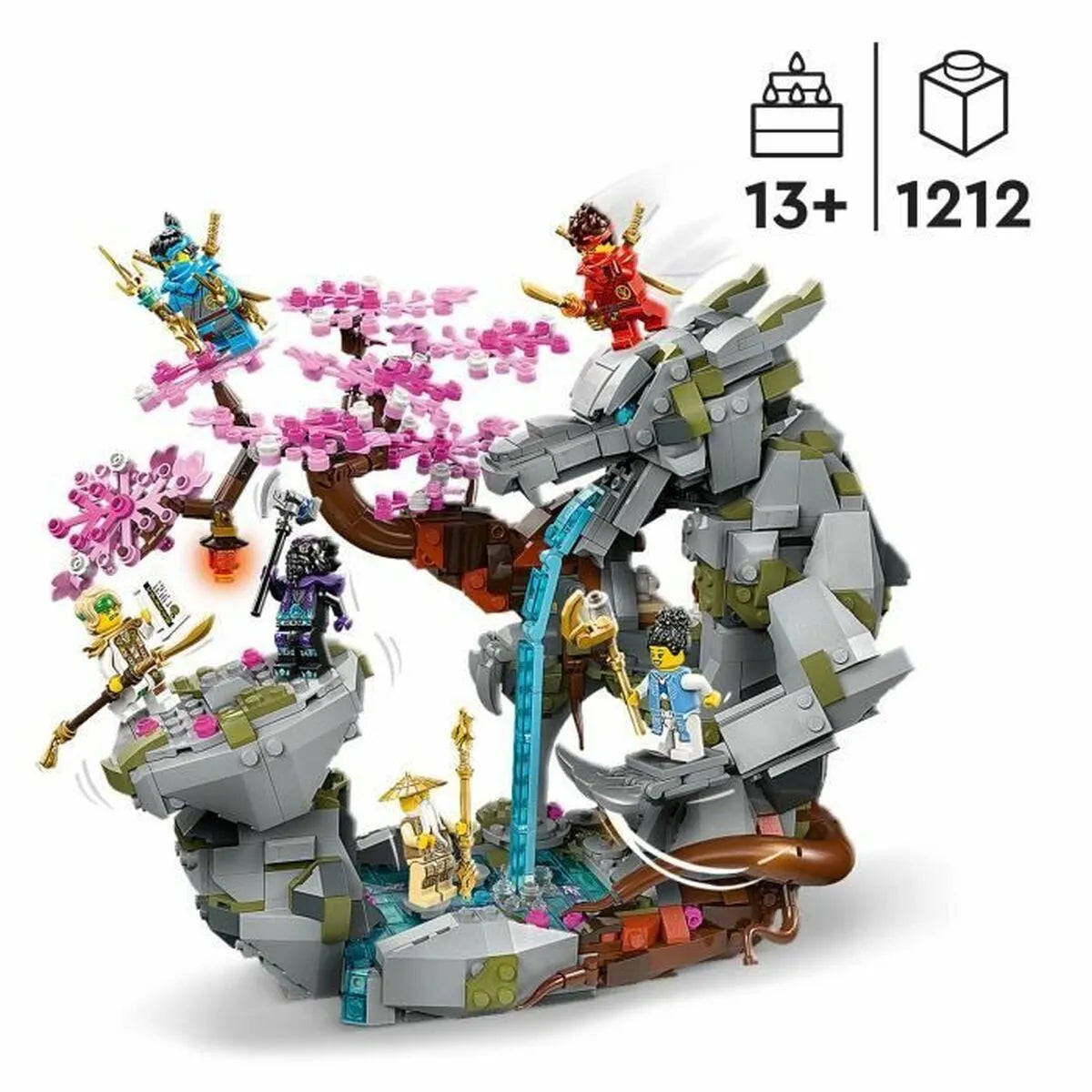 Stavebná Hra Lego Ninjago Dragon Rock Shrine Viacfarebná - Hračky a Hry