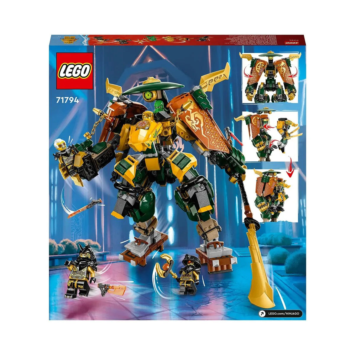 Stavebná Hra Lego Ninjago The Ninjas Lloyd And Arin Robot Team - Hračky a Hry Bábiky Postavičky