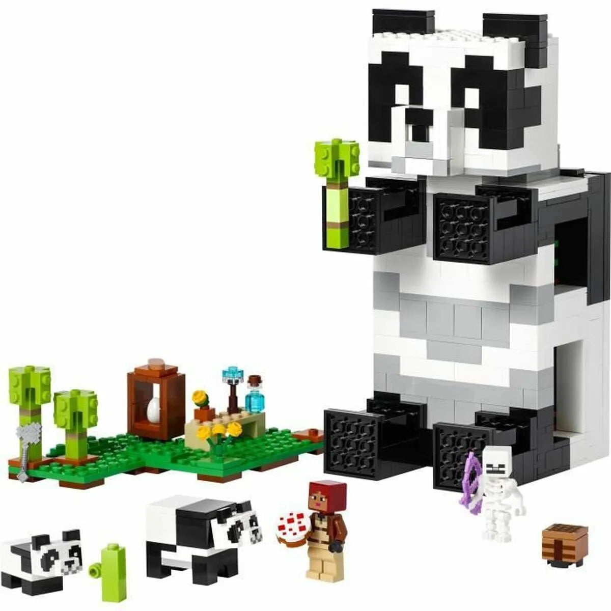 Stavebná Hra Lego Panda Minecraft 553 Kusy