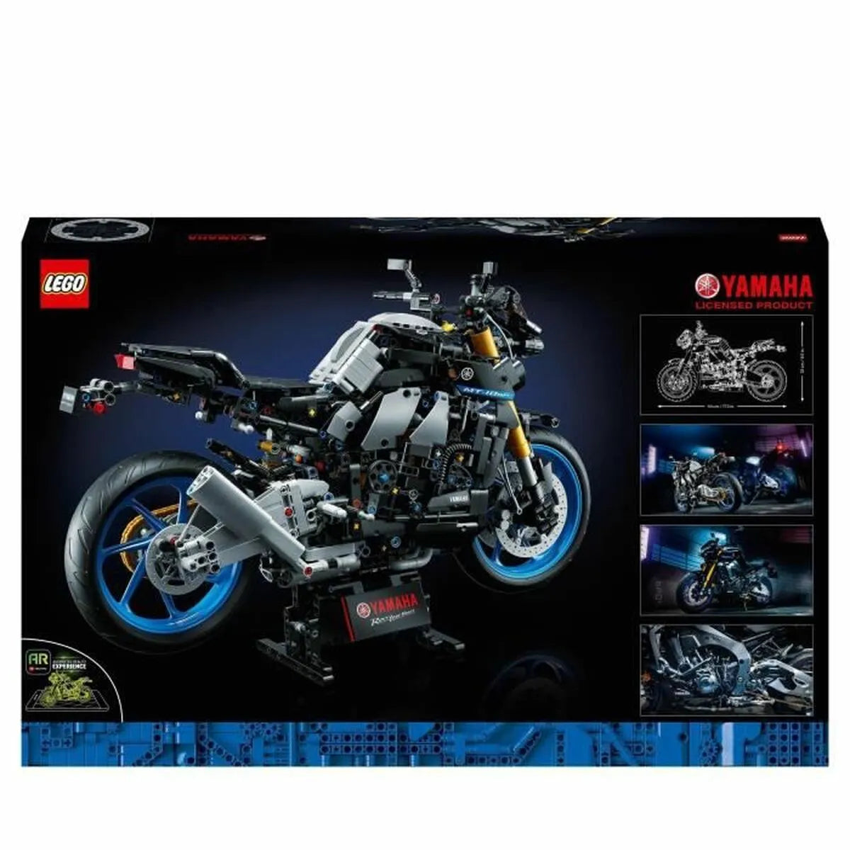 Stavebná Hra Lego Yamaha Mt10 Sp 1478 Kusy Motocykel