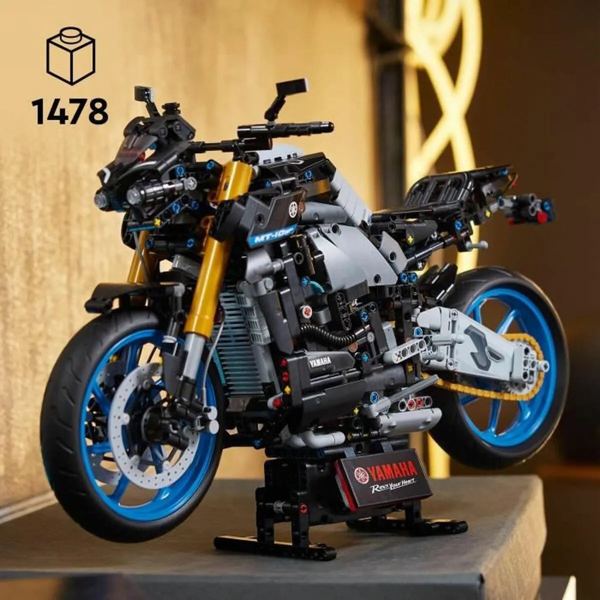 Stavebná Hra Lego Yamaha Mt10 Sp 1478 Kusy Motocykel