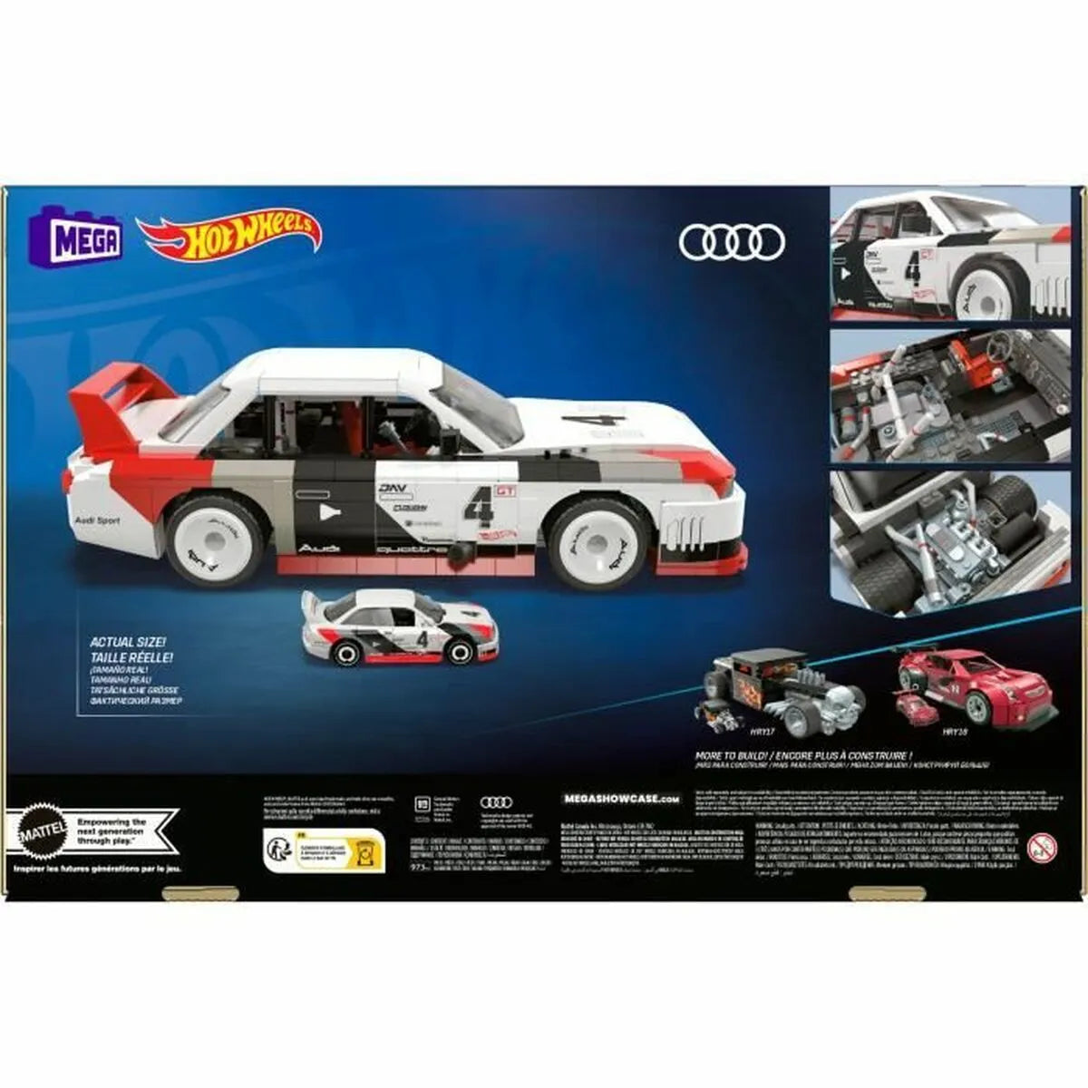 Stavebná Hra Megablocks Hot Wheels Collector Audi - Hracie Sady