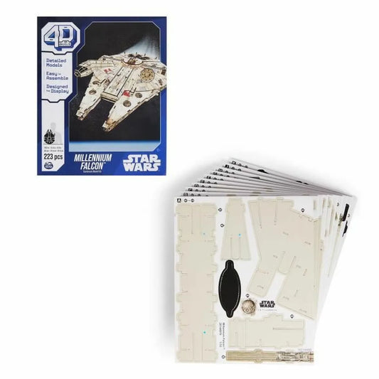 Stavebná Hra Star Wars Millennium Falcon 223 Piezas 43 x 31,4 22,4 Cm Sivá Viacfarebná - Hračky a Hry