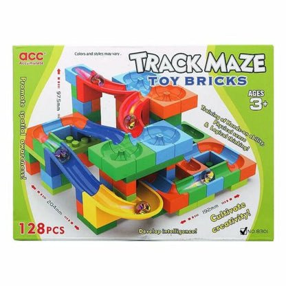 Stavebná Hra so Stavebnicami Track Maze 118063 (128 Pcs) - Hracie Sady - Bb