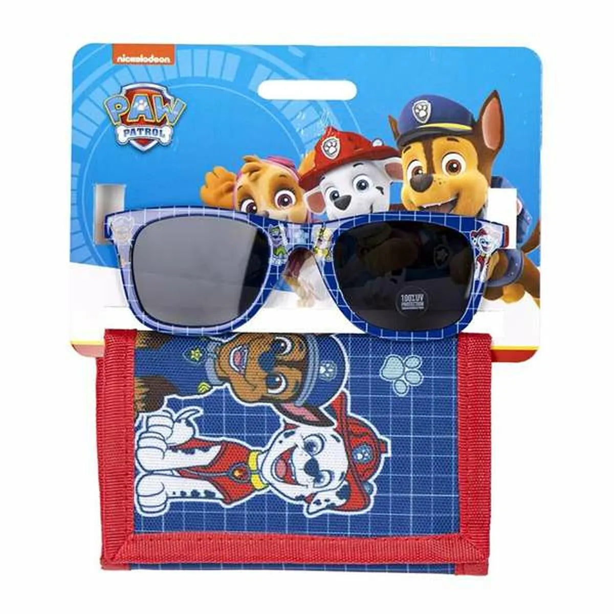 Sunglasses And Wallet Set The Paw Patrol 2 Kusy Modrá - Batožina Peňaženky Peňaženky na Drobné a Puzdra Karty