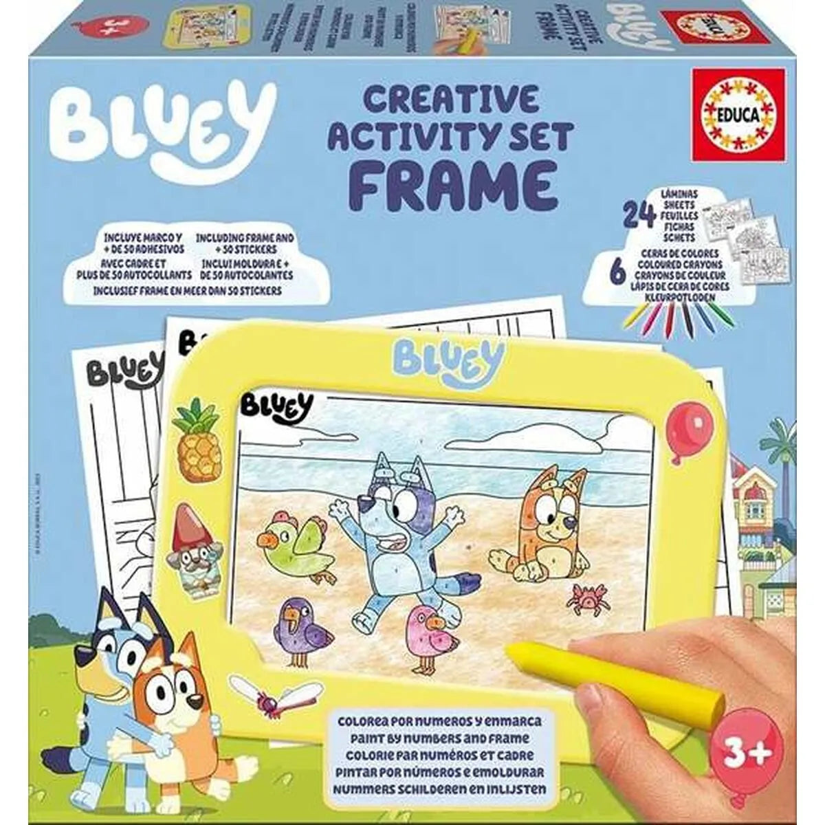 Súprava na Kreslenie Educa Bluey - Súpravy