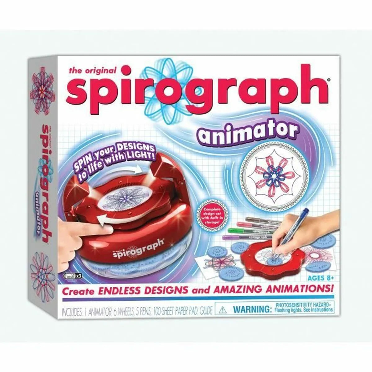 Súprava na Kreslenie Spirograph Silverlit Animator - Hračky a Hry Tvorivé činnosti