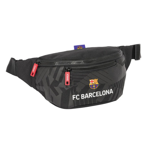 Taška F.c. Barcelona Black čierna športový 23 x 12 9 Cm - ľadvinky