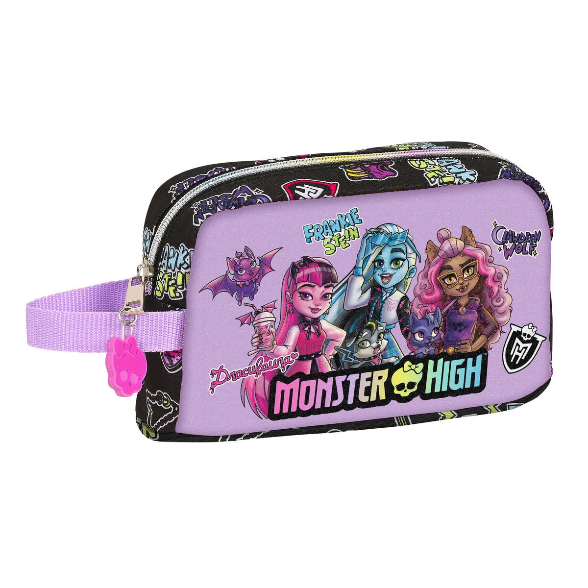 Taška na Obed Monster High Creep čierna 21.5 x 12 6.5 Cm - Termo Boxy