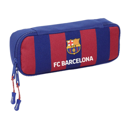 Taštička F.c. Barcelona 24/25 Hnedočervená Námornícka Modrá 22 x 5 8 Cm - školské Taštičky