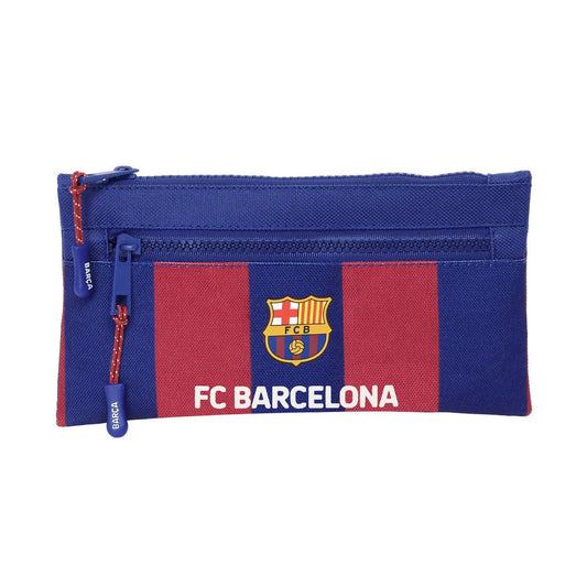 Taštička F.c. Barcelona 24/25 Hnedočervená Námornícka Modrá 22 x 11 1 Cm - školské Taštičky