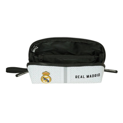 Taštička Real Madrid C.f. Biela Sivá 20 x 8 Cm - Kancelária a Kancelárske Potreby školský Vzdelávací Materiál