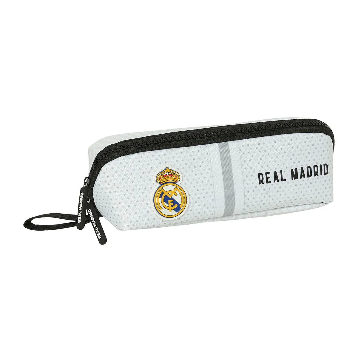 Taštička Real Madrid C.f. Biela Sivá 20 x 8 Cm - Kancelária a Kancelárske Potreby školský Vzdelávací Materiál