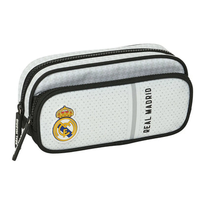 Taštička Real Madrid C.f. Biela Sivá 21 x 10.5 6 Cm - školské Púzdra