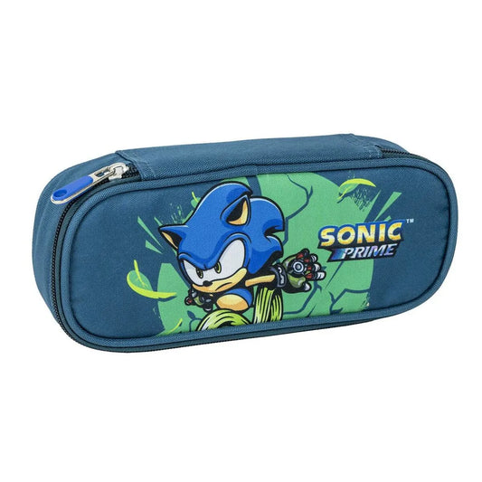 Taštička Sonic Tmavo Modrá 8,5 x 5 22,5 Cm - školské Taštičky