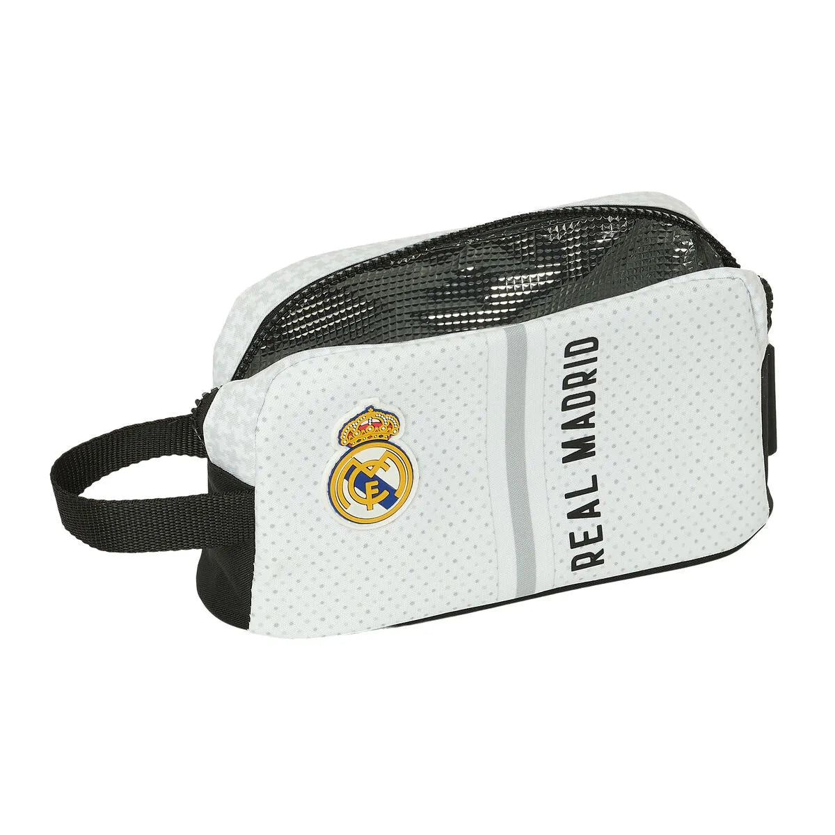 Termický Držiak na Raňajky Real Madrid C.f. Biela Sivá 21,5 x 12 6,5 Cm - Termo Boxy