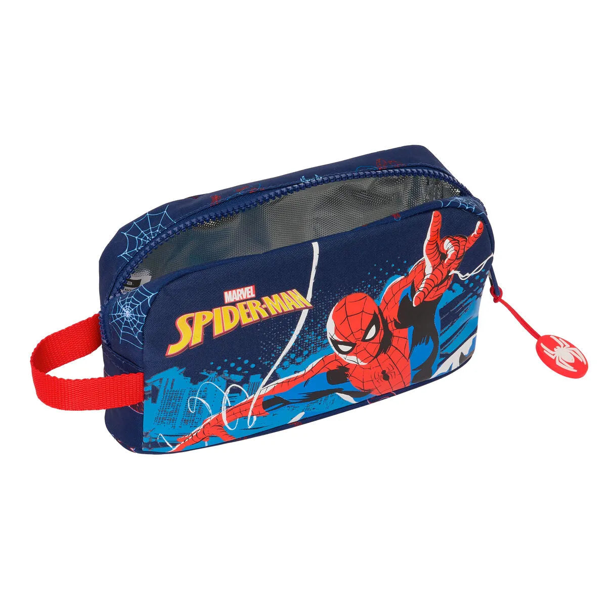 Termo Box na Desiatu Spider-man Neon Námornícka Modrá 21.5 x 12 6.5 Cm - Domácnosť a Kuchyňa Uskladnenie Organizácia