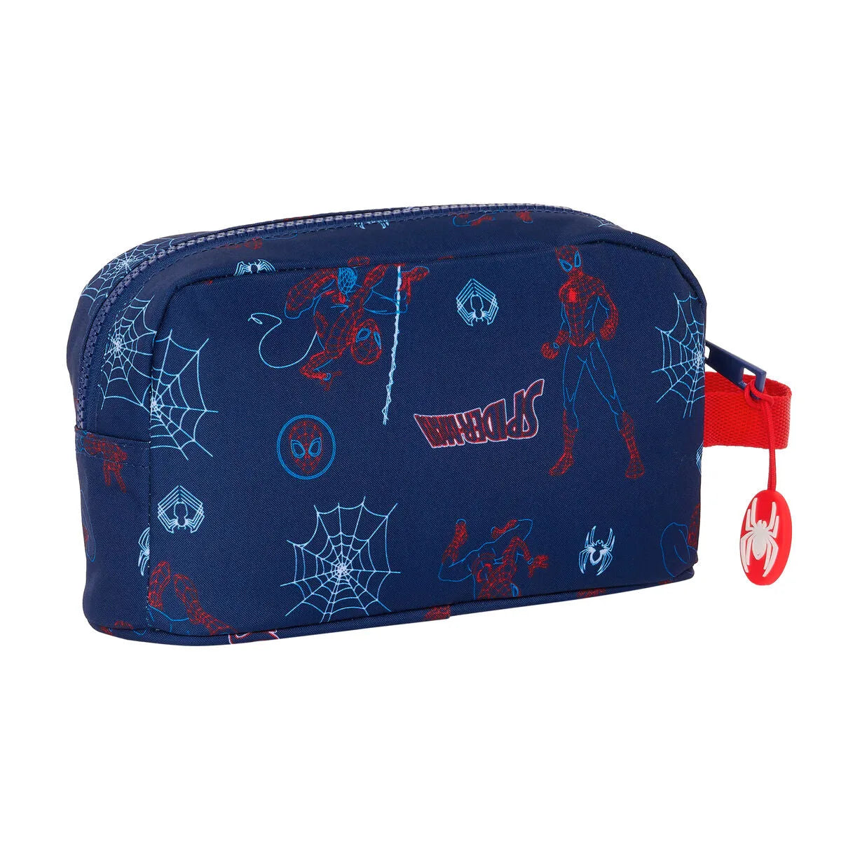 Termo Box na Desiatu Spider-man Neon Námornícka Modrá 21.5 x 12 6.5 Cm - Domácnosť a Kuchyňa Uskladnenie Organizácia