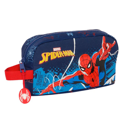 Termo Box na Desiatu Spider-man Neon Námornícka Modrá 21.5 x 12 6.5 Cm - Domácnosť a Kuchyňa Uskladnenie Organizácia