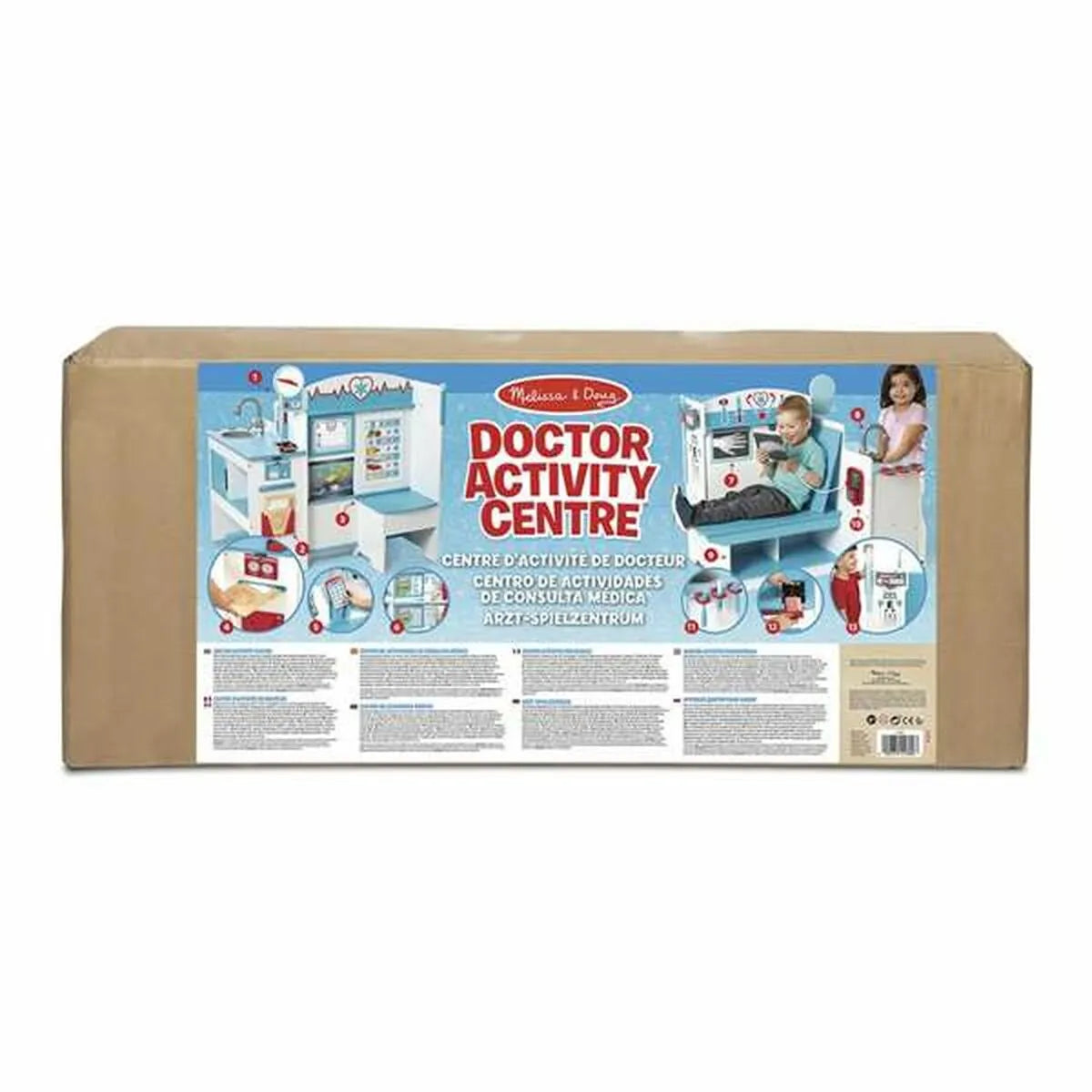 Toy Medical Center Melissa & Doug 104 x 66 Cm - Hračky a Hry Napodobňovacie