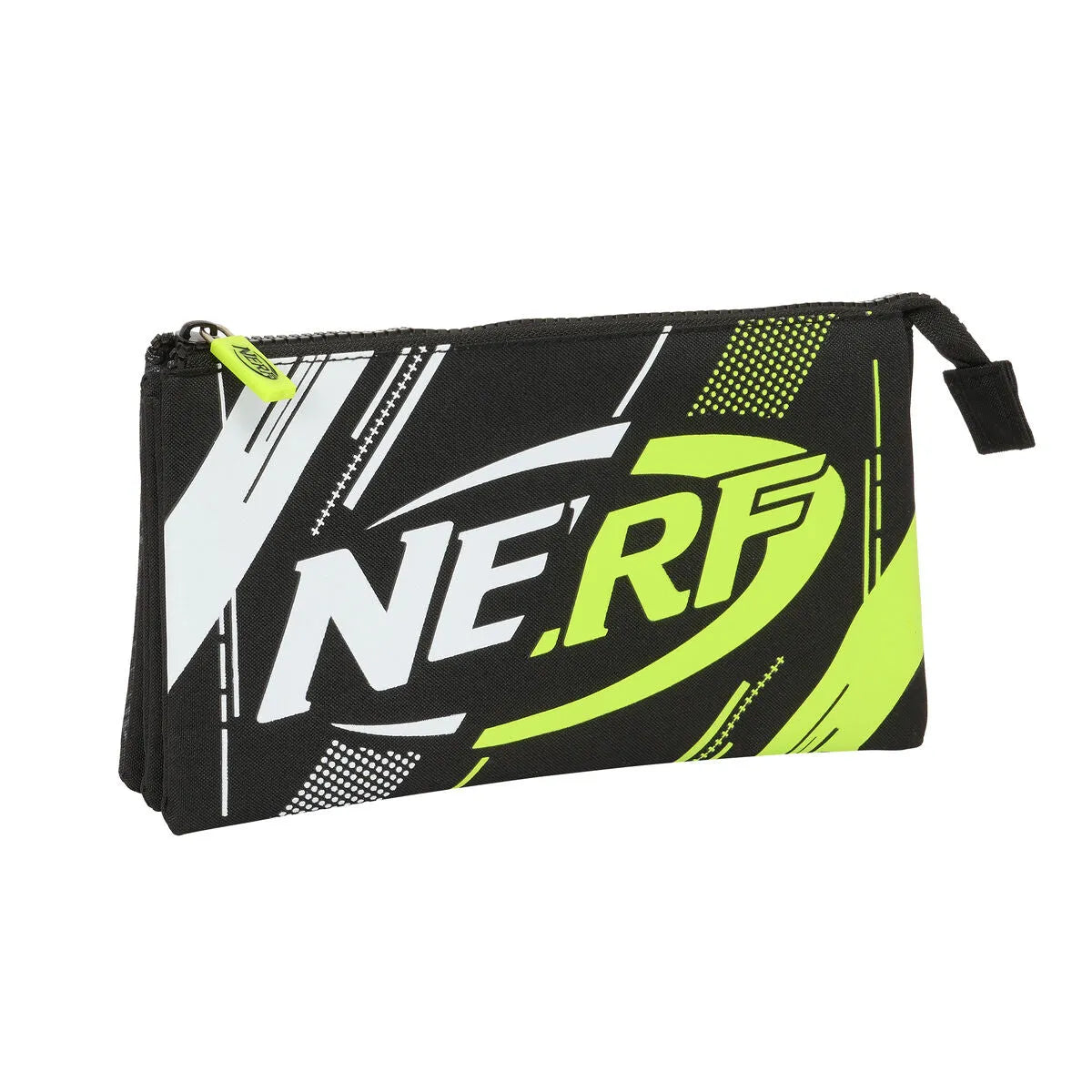 Trojitý Peračník Nerf Get Ready čierna 22 x 12 3 Cm - Peračníky Trojité