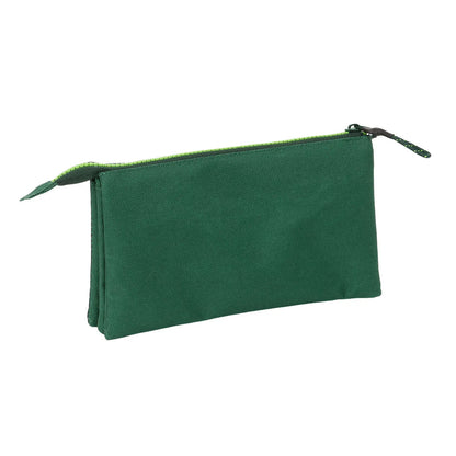 Trojitý Peračník Real Betis Balompié Zelená 22 x 12 3 Cm - Peračníky Trojité