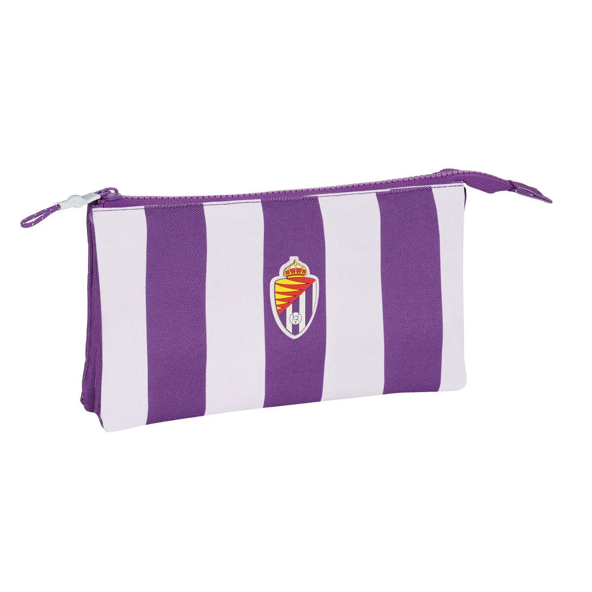 Trojitý Peračník Real Valladolid C.f. Purpurová 22 x 12 3 Cm - Kancelária a Kancelárske Potreby školský