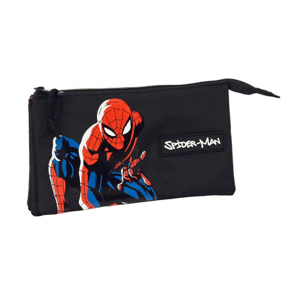 Trojitý Peračník Spiderman Hero čierna 22 x 12 3 Cm - Kancelária a Kancelárske Potreby školský Vzdelávací