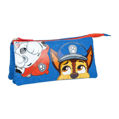 Trojitý Peračník The Paw Patrol Modrá 22 x 12 2 Cm - Peračníky Trojité