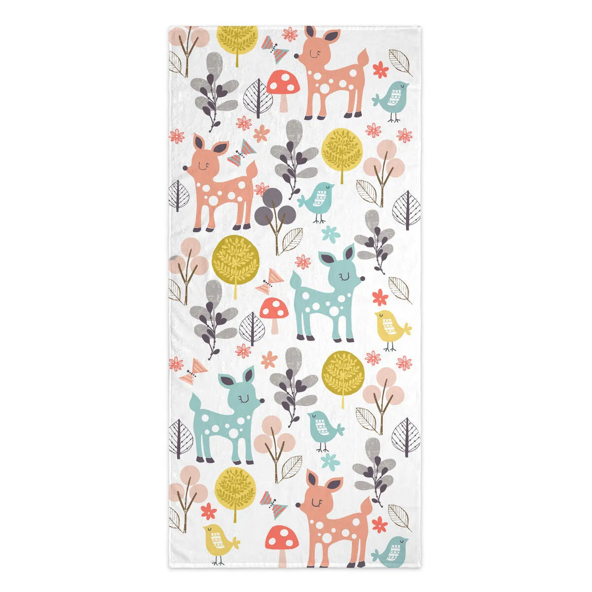 Uterák do Kúpeľne Happyfriday Moshi Woodland Viacfarebná 70 x 150 Cm - Osušky a Poncha