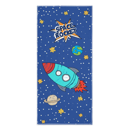 Uterák do Kúpeľne Happyfriday Mr Fox Space Rocket Viacfarebná 70 x 150 Cm - Domácnosť a Kuchyňa Kúpeľňa