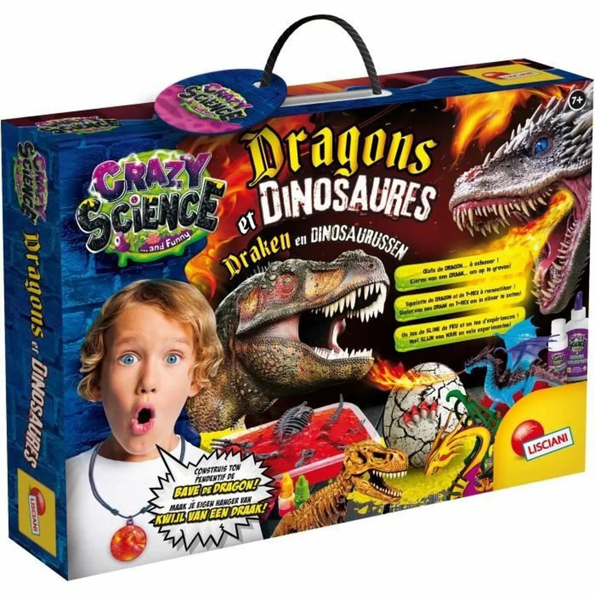 Vedecká Hra Lisciani Giochi Dragons And Dinosaurs - Hracie Sady