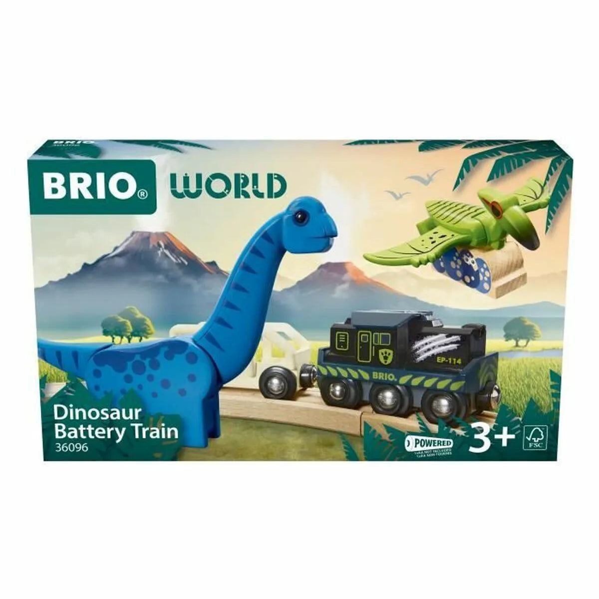 Vlak Brio Dinosaur Battery Train - Hračky a Hry Vozidlá