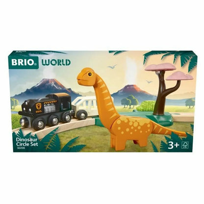 Vlak s Okruhom Brio Dinosaur Circle Set - Hračky a Hry Vozidlá