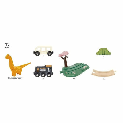 Vlak s Okruhom Brio Dinosaur Circle Set - Hračky a Hry Vozidlá