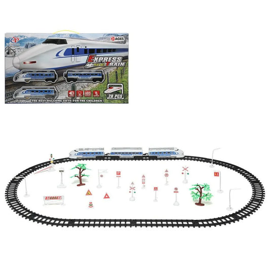 Vlak s Okruhom Express Playset Train - Vlaky a Vláčikové Dráhy - Bb