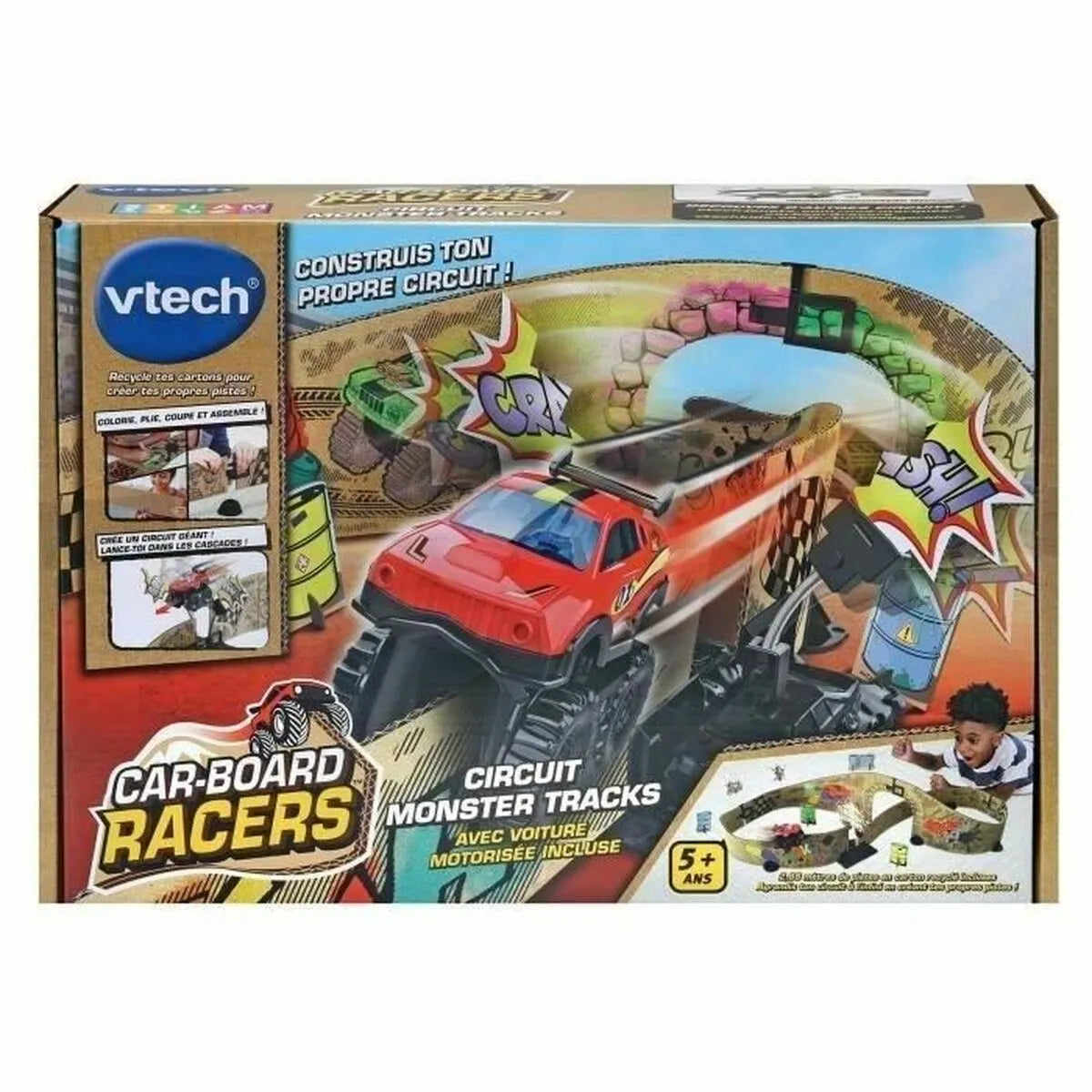 Vzdelávacia Hra Vtech Car Board Racer Monster Trucks - Hračky a Hry Súpravy Doplnky