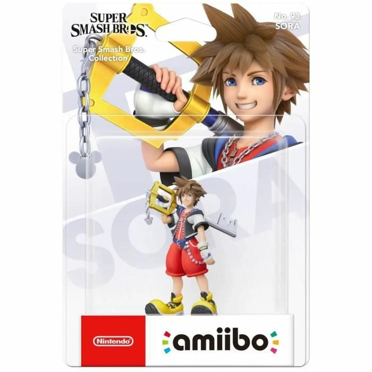 Zberateľská Postavička Amiibo Super Smash Bros. Collection No. 92 - Sora - Elektronika Videohry